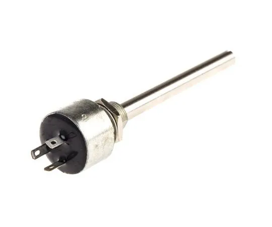 63-7986-77　Vishay 1 Gang Rotary Cermet Potentiometer with a 6 mm Dia. Shaft, 10kΩ, ±10%, 3W, Linear PE30L0AP103KABG004　PE30L0AP103KABG004