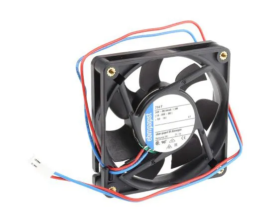 63-7971-28　ebm-papst 700F Series Axial Fan, 70 x 70 x 15mm, 44m³/h, 1.5W, 24 V dc　714F-RS0