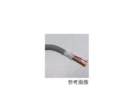 62-0485-03　［Discontinued］Vinyl Cabtyre Cable (VCTF-12) (0.5Sq Outer Diameter 14.5mm) 1m　VCTF-1230C-0.5SQ