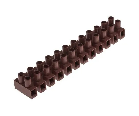 63-8037-73　RS Pro Non-F***d Terminal Block, 12 Way/Pole, Screw Terminals, 14 AWG Cable Mount, Polyamide, 450 V Yes　840-7948
