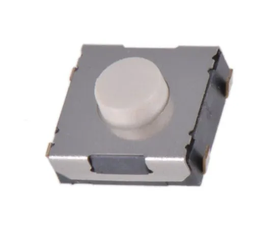 63-7974-78　White Tactile Switch, Single Pole Single Throw (SPST) 50 mA @ 12 V dc 1.1mm Surface Mount　430473031826