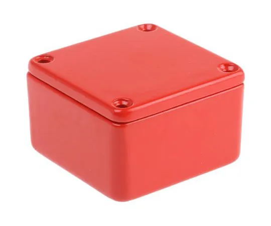 63-7995-94　CAMDENBOSS 5000, Die Cast Aluminium Enclosure, IP54, Shielded, 50 x 50 x 31mm　RTM5001/11-RED