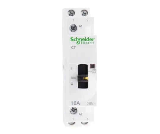 63-7988-74　Schneider Electric 2 Pole Contactor, 16 A, 230 V ac Coil, Acti 9, 2NO　A9C23712
