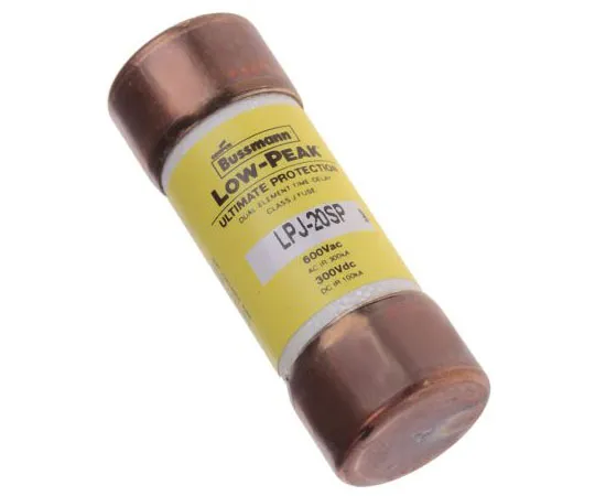 63-7962-12　Cooper Bussmann, 20A Cartridge F***, 20 x 57mm, Speed T　LPJ-20SP