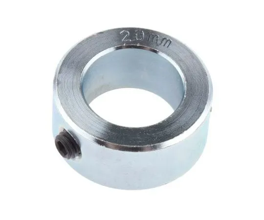 63-8030-42　RS PRO Collar One Piece Screw, Bore 20mm, OD 32mm, W 14mm, Steel　823-6976