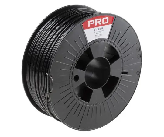 63-8036-07　RS PRO 2.85mm Black ABS 3D Printer Filament, 1kg　832-0359