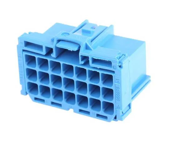 63-7766-17　TE Connectivity AMP MCP 2.8 Series, 3 Row 21 Way Socket Housing　6-968975-1