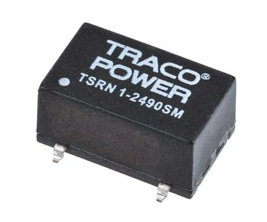 63-7805-38　TRACOPOWER Switching Regulator, 10.5 → 42 V dc, 7 → 27 V dc Input, ±9V dc Output, 1 A, 300 mA　TSRN 1-2490SM