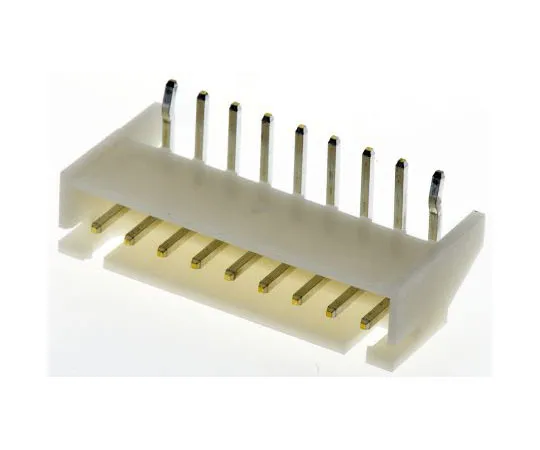 63-8026-55　JST XH S9B, 9 Way, 1 Row, Right Angle PCB Header　S9B-XH-A(LF)(SN)