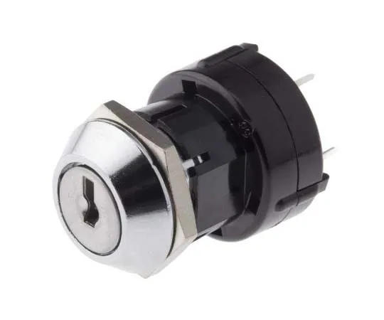 63-7781-87　Key Switch, SP6T, 150 mA @ 250 V ac 6-Way, -30 → +85°C　CKL5100RS