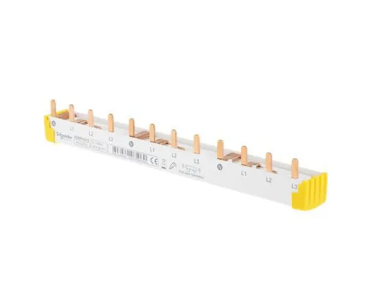 63-7966-46　Schneider Electric 4 Phase Busbar, 12 Module, 415V, 18mm Pitch　A9XPH412
