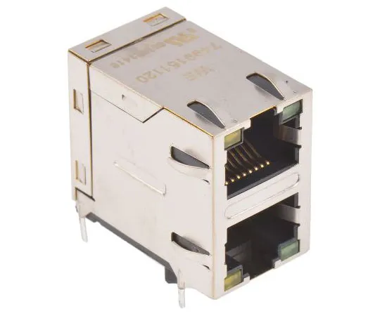 63-8020-44　Through Hole Lan Ethernet Transformer, 17.09 x 28.3 x 25.25mm　7499151120