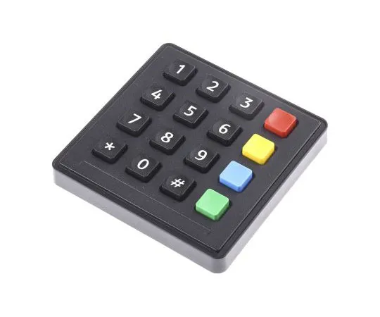 63-7991-28　Storm IP65 16 Key Polymer Keypad　7202-16T0202