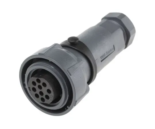 63-8008-62　Bulgin Buccaneer 7000 Series Cable Mount Connector, 10 contacts Socket　PXP7010/10S/CR/0911