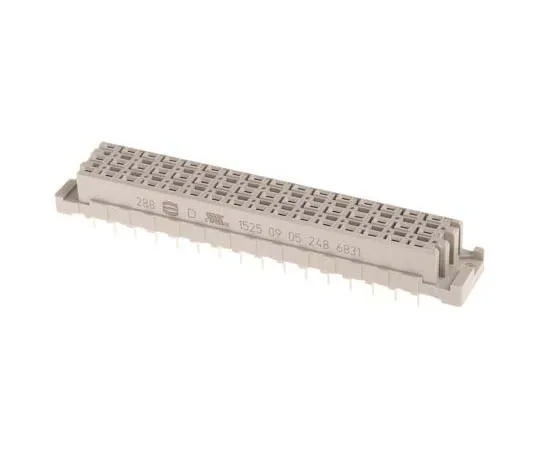 63-7785-22　Harting 09 05 Series 48 Way 5.08mm Pitch, Type E Class C2, 3 Row, Straight DIN 41612 Connector, Socket　9052486831
