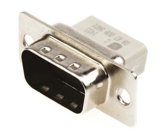 63-7785-63　Harting Straight Crimp D-sub Connector, Plug, 9 Pin　9670095601