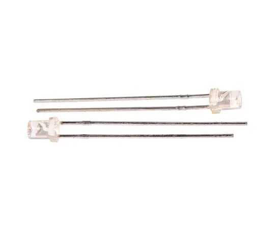 63-8045-52　2.5 V Red LED 3mm Through Hole, Kingbright Cylindrical L-47XEC　L-47XEC