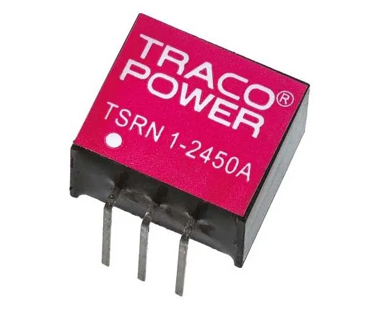 63-7805-33　TRACOPOWER Switching Regulator, 4.6 → 31 V dc, 6.5 → 42 V dc Input, -5 V dc, 5 V dc Output, 1 A, 400 mA　TSRN 1-2450A
