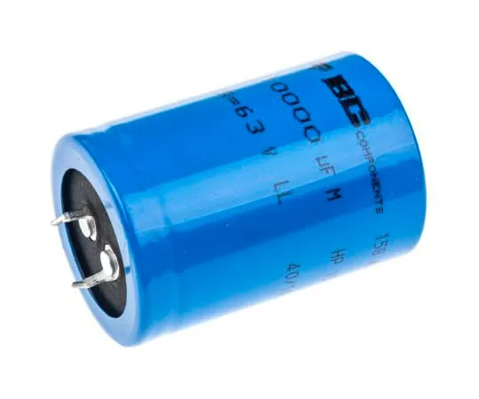 63-8054-25　Vishay 10000μF 63V dc Aluminium Electrolytic Capacitor, Through Hole 35 (Dia.) x 52mm +105°C 35mm 10mm　MAL215848103E3