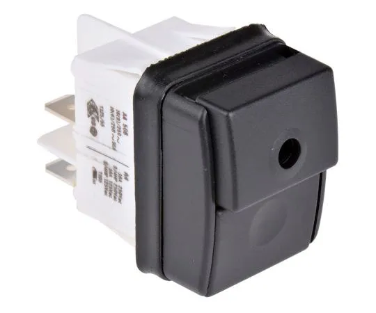 63-8046-27　Molveno Double Pole Double Throw (DPDT) Latching Red LED Push Button Switch, IP54, IP55, 30 x 22mm, Panel Mount,　SXA4388211000G00