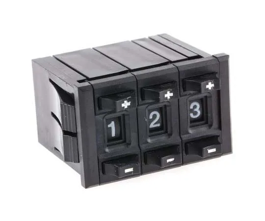 63-7778-08　Bourns 2 Gang 10 Turn Digital Display Potentiometer, 100kΩ, ±3%, 2W 3683S-1-104L　3683S-1-104L