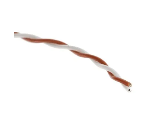 63-8032-83　Thermocouple & Extension Wire Type T, -75 → +260 °C 2 Core PFA Teflon Sheath 50m　827-5959