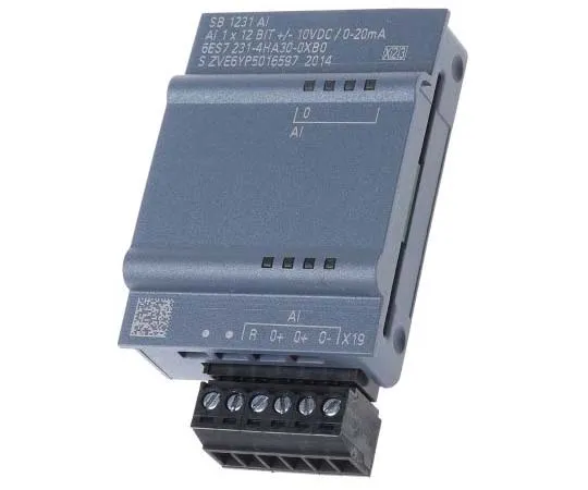 63-7776-39　Siemens SIMATIC S7-1200 PLC I/O Module 1 Inputs, 5 V dc, 62 x 38 x 21 mm　6ES7231-4HA30-0XB0