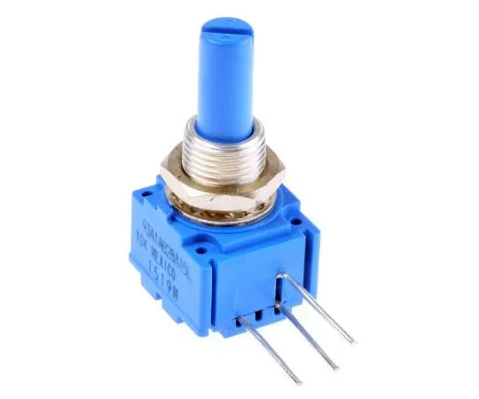 63-7984-83　Bourns 1 Gang Rotary Cermet Potentiometer with a 6.35 mm Dia. Shaft, 10kΩ, ±10%, 2W, Linear 93A1A-B28-A15L　93A1A-B28-A15L