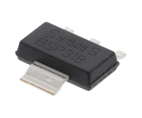 63-7803-02　BSP318SH6327XTSA1 N-Channel MOSFET, 2.6 A, 60 V SIPMOS, 3+Tab-Pin SOT-223 Infineon　BSP318SH6327XTSA1