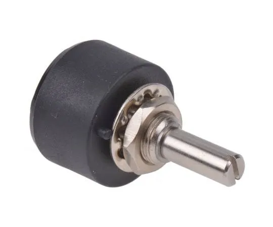 63-8038-74　RS Pro Wirewound Wirewound Potentiometer with a 6.35 mm Dia. Shaft, 25kΩ, ±10%, 1W　173-0744