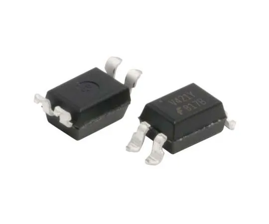 63-7812-43　ON Semiconductor, FOD817B3SD DC Input Phototransistor Output Optocoupler, Surface Mount, 4-Pin DIP　FOD817B3SD