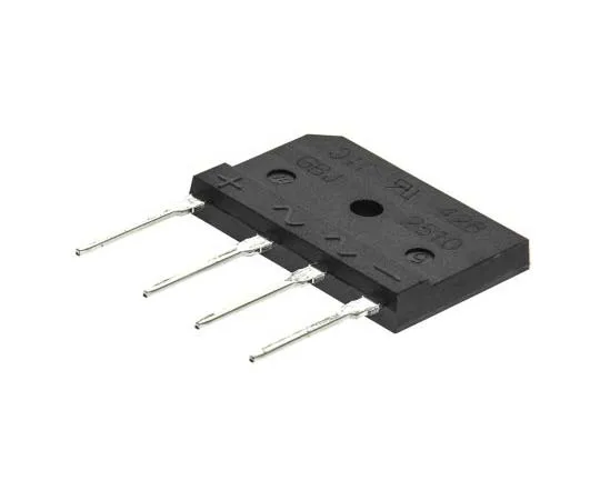 63-7800-79　Diodes Inc GBJ2510-F, Bridge Rectifier, 25A 1000V, 4-Pin GBJ　GBJ2510-F