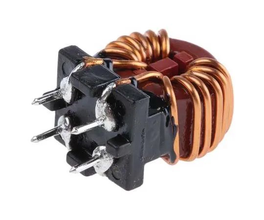 63-7776-86　Wurth 350 μH ±30% Leaded Inductor, 8.5A Idc, 5.5mΩ Rdc WE-CMB HC　7448229004