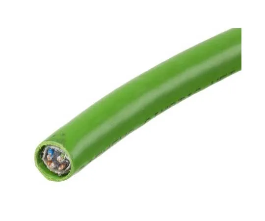 63-7808-18　Siemens Twisted Pair Cat6a Cable 20m, Green, Unterminated/Unterminated　6XV1878-2B