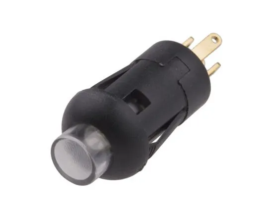 63-8027-12　RS PRO Single Pole Single Throw (SPST) Momentary White LED Miniature Push Button Switch, 8 (Dia.)mm, PCB, 30V dc　820-7527