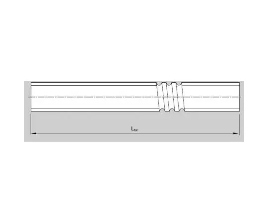 63-8121-57　Bosch Rexroth Rolled Screw, 16mm Shaft Diameter , 500mm Shaft Length　R1511 017 00 L500