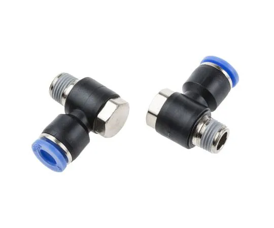 63-8080-03　RS PRO Elbow Connector, R 1/8 Male, Push In 6 mm　916-0858