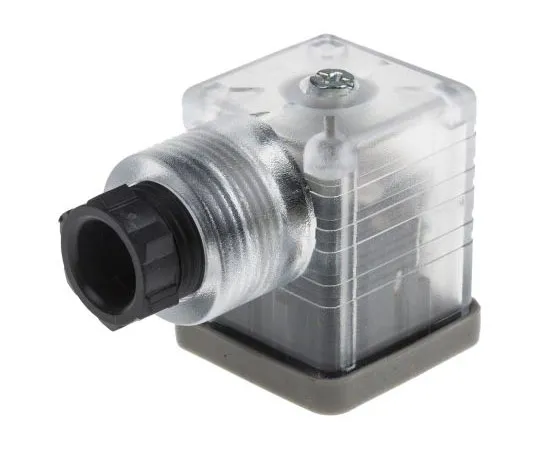 63-8067-07　RS PRO 2P+E DIN 43650 A, Female Solenoid Connector, 230 V ac Voltage　896-2063