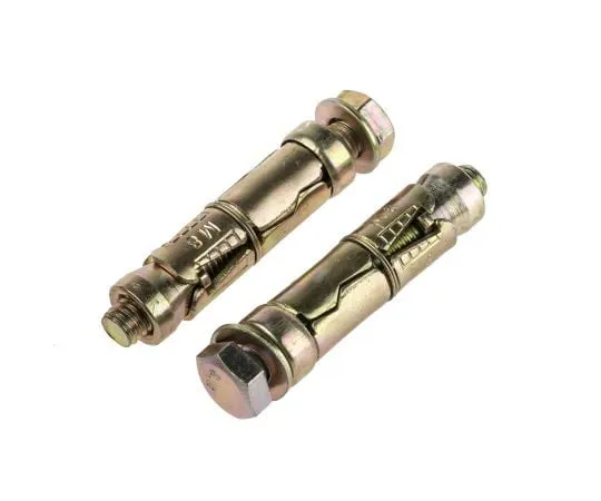 63-8072-36　RS PRO Carbon Steel Shield Anchor Loose Bolt M8, fixing hole diameter 14mm, length 50mm　908-6902