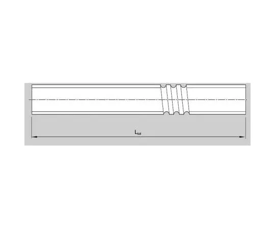 63-8121-62　Bosch Rexroth Rolled Screw, 25mm Shaft Diameter , 1500mm Shaft Length　R1511 217 00 L1500