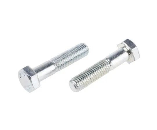 63-8082-38　Bright Zinc Plated Steel Hex Bolt, M14 x 65mm　917-3255