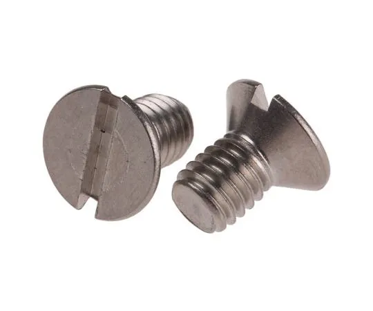 63-8078-75　RS PRO, M6 Countersunk Head, 10mm Stainless Steel Slot A4 3161　914-1894