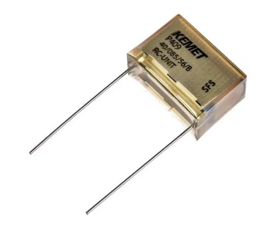 63-8056-03　KEMET Paper Capacitor 220nF 275V ac ±20% Tolerance P409 Through Hole +85°C　P409CP224M275AH220