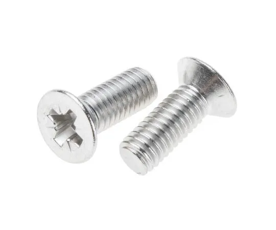 63-8078-54　RS Pro, M6 Countersunk Head, 16mm Stainless Steel Pozidriv A2 3041　914-1810