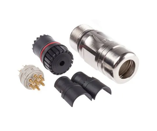 63-8087-25　Phoenix Contact CA-07P1N1290DN Series M23 Cable Mount Connector, 7 contacts Socket　1620167