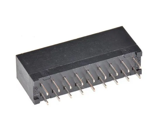 63-8066-39　Hirose HIF3H Series 2.54mm Pitch 18 Way 2 Row Straight PCB Socket, PCB Mount, Through Hole Termination　HIF3H-18DA-2.54DSA(71)