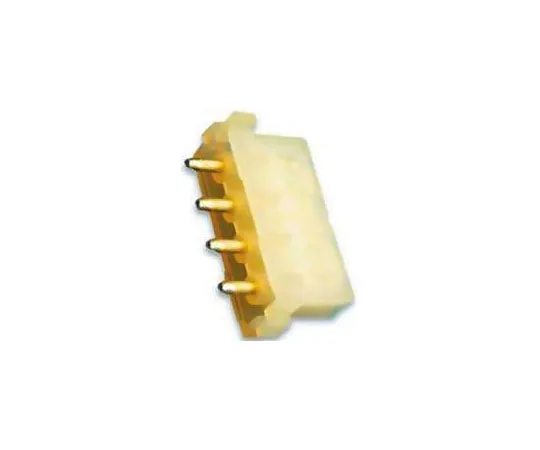63-8339-65　TE Connectivity Universal MATE-N-LOK Series 6.35mm Pitch 3 Way Straight PCB Socket, Through Hole, Solder Termination　350760-4