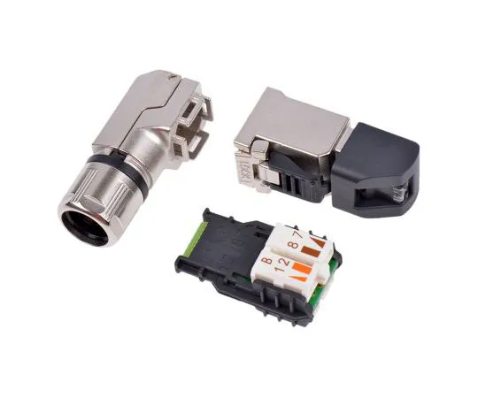 63-8055-27　Telegartner MFP8 Series, Male Cat6a RJ45 Connector　J00026A4111