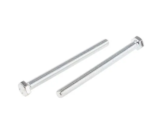 63-8081-64　Zinc Plated Steel Hex M12 x 150mm Set Screw　917-2980