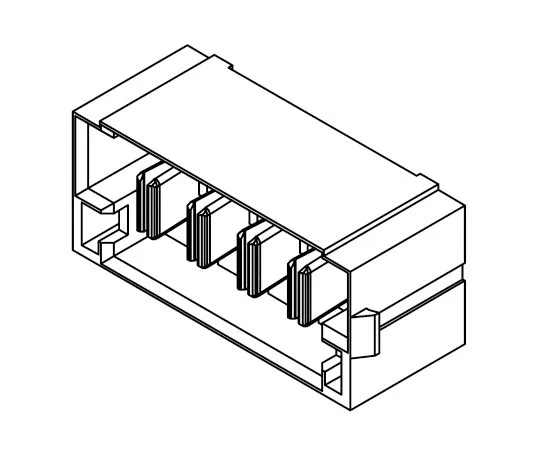 63-8123-46　Samtec MPT Power Strip, 6 Way, 1 Row, Straight PCB Header　MPT-06-6.30-01-L-V